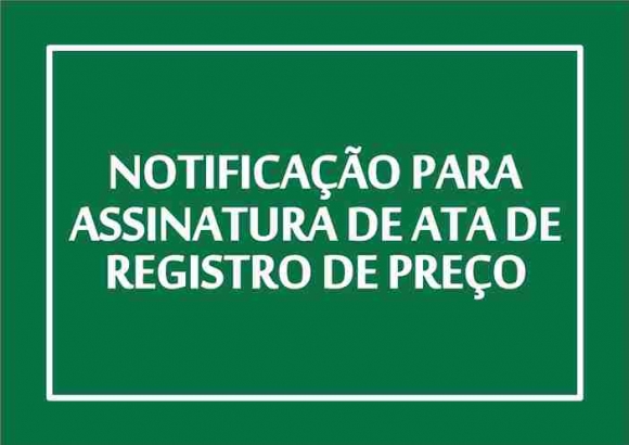 NOTIFICAÇÃO - PREGÃO PRESENCIAL Nº 00037/2015