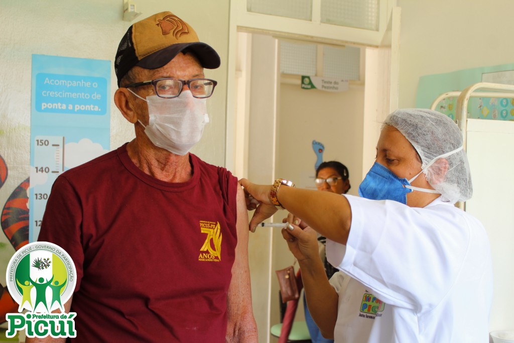 Campanha de Vacinação contra a Gripe é realizada em todo o Município de Picuí