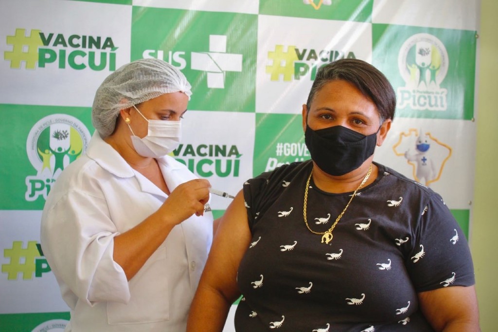 Vacinômetro: Picuí contempla 6473 picuienses com Campanha de Vacinação contra a COVID-19