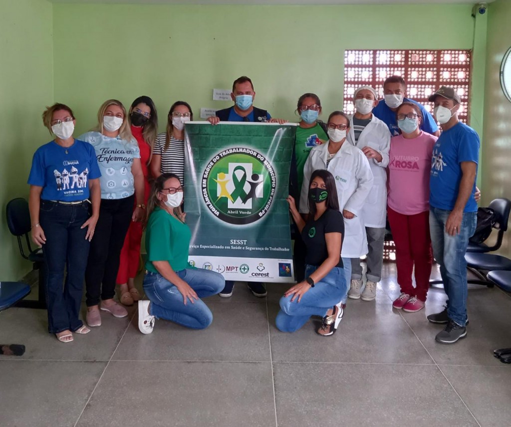 Campanha Abril Verde Realiza Ações e Palestras Socioeducativas nas Unidades de Saúde do Município