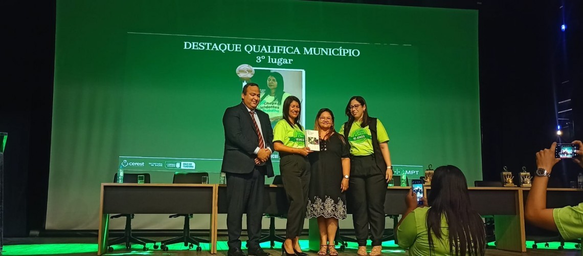 Vigilância em Saúde do Trabalhador de Picuí/PB é premiada no Projeto Qualifica Município pelo Ministério Público do Trabalho da Paraíba e CEREST-CG